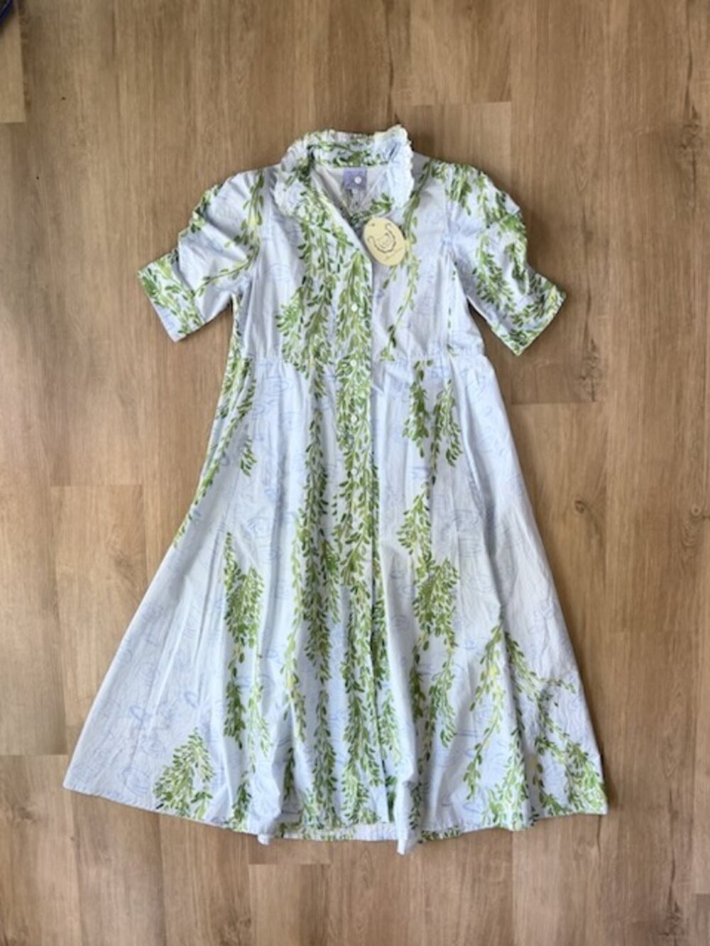 Thierry Colson Venetia Willow Midi Dress NWT M